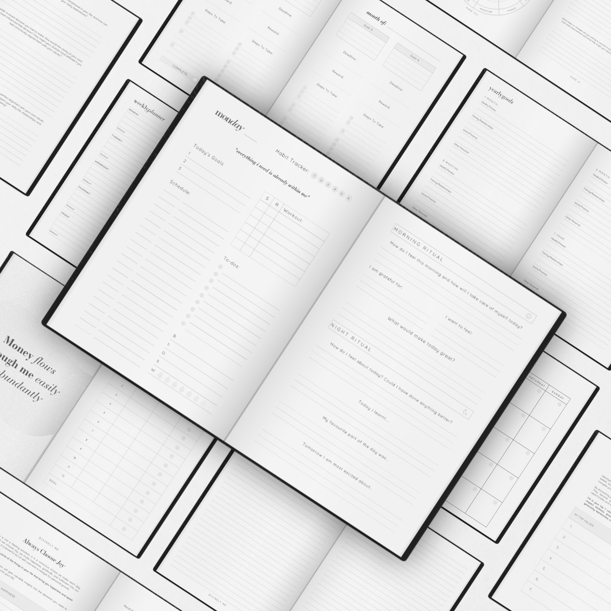 journal planner the growth and productivity journal